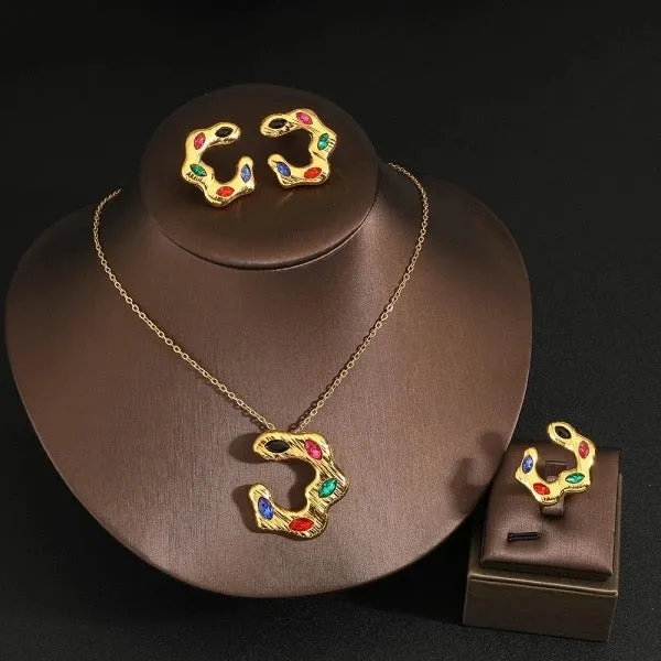 Women Fashion And Stylish jewelry Set S5018448