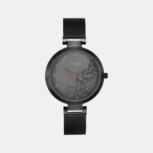 Women's Grey Analog Stainless Steel Watch TW000X221