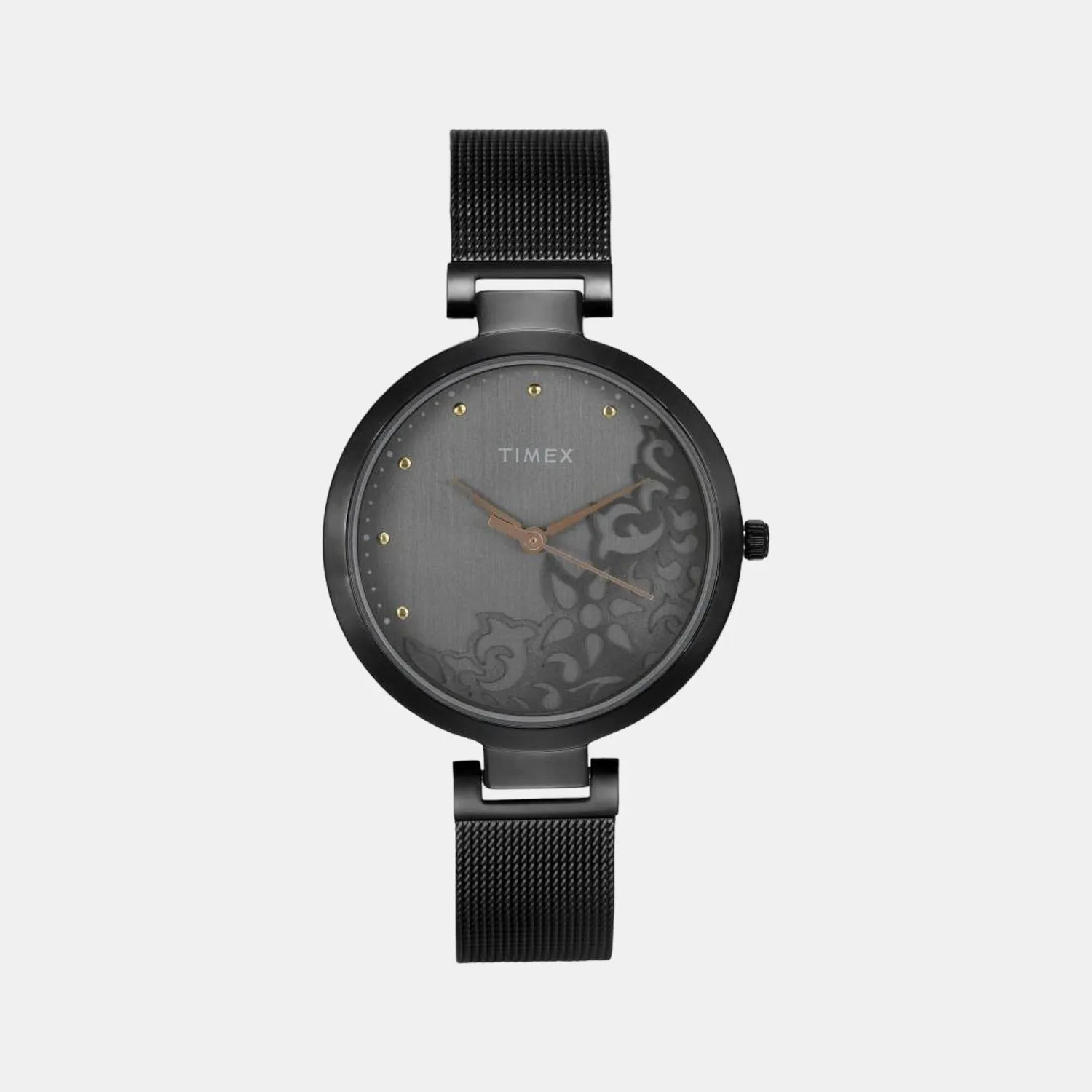Women's Grey Analog Stainless Steel Watch TW000X221