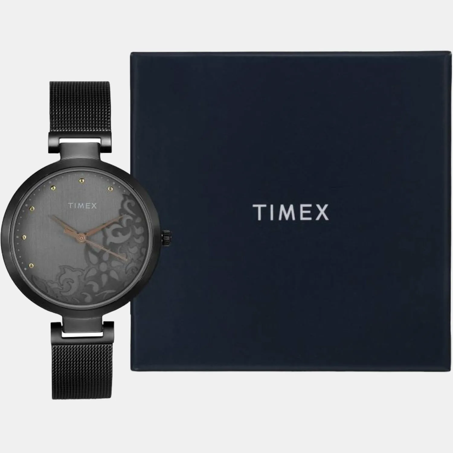 Women's Grey Analog Stainless Steel Watch TW000X221