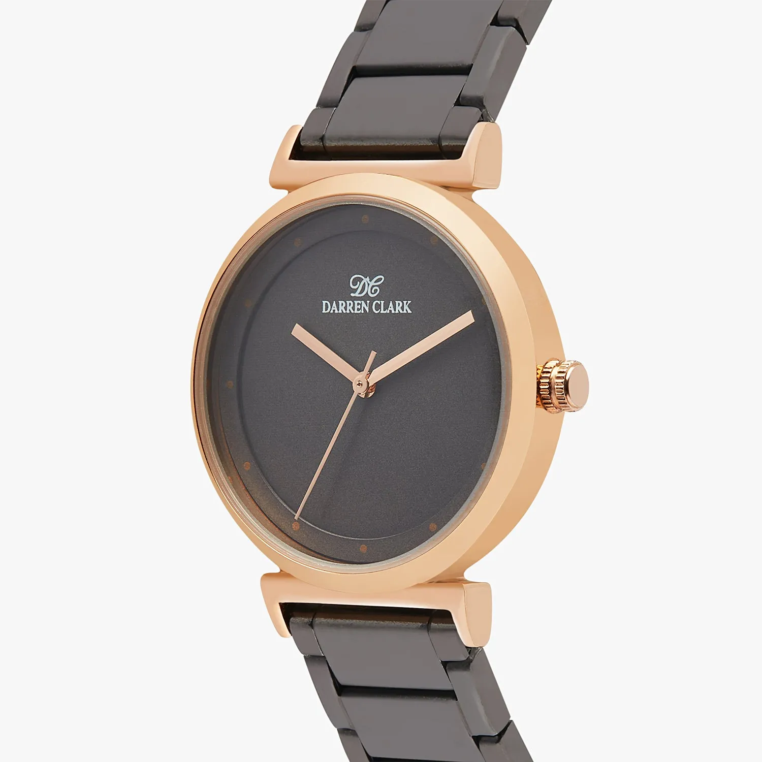 Women's Rose Gold Analog Brass Watch 2001J-M0316