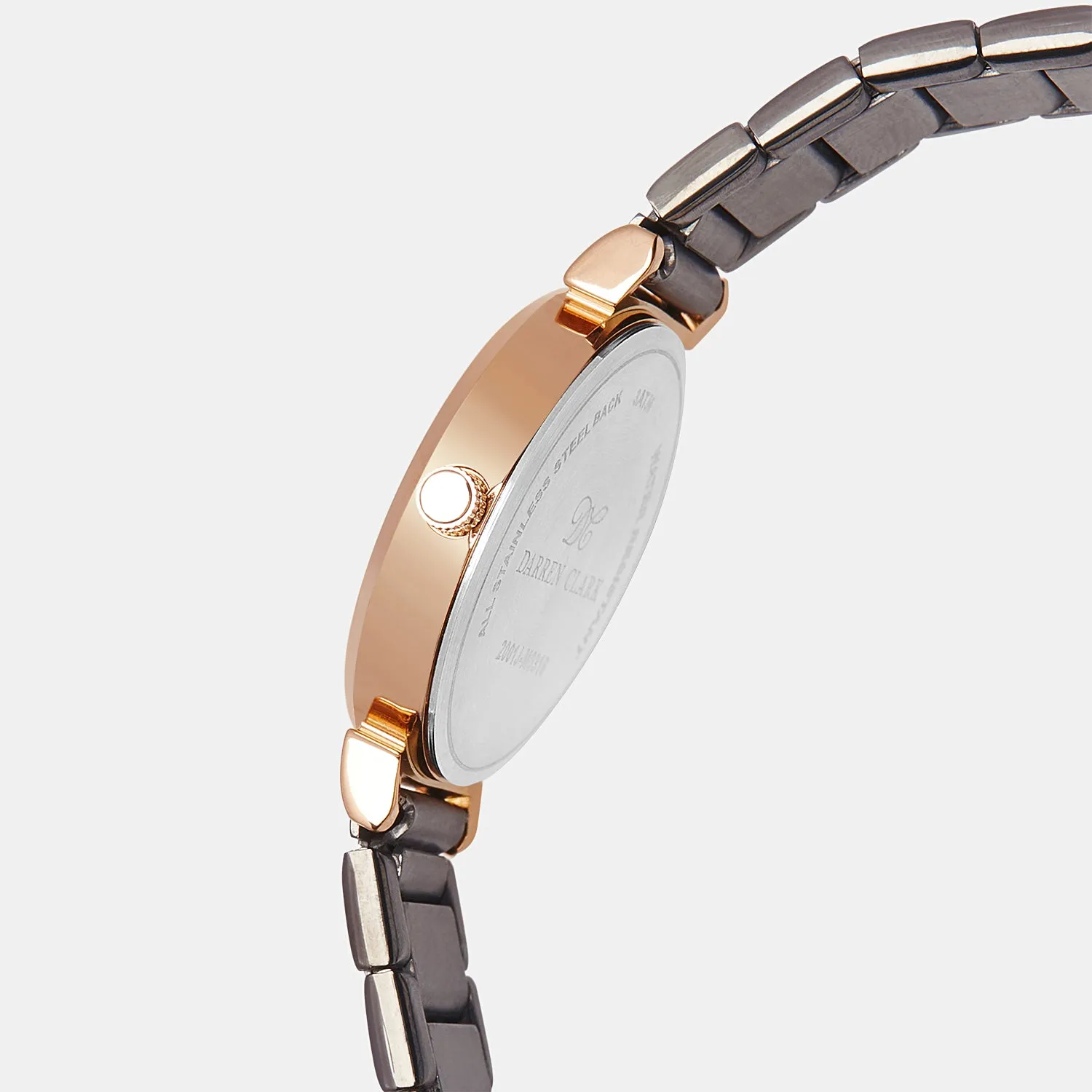 Women's Rose Gold Analog Brass Watch 2001J-M0316