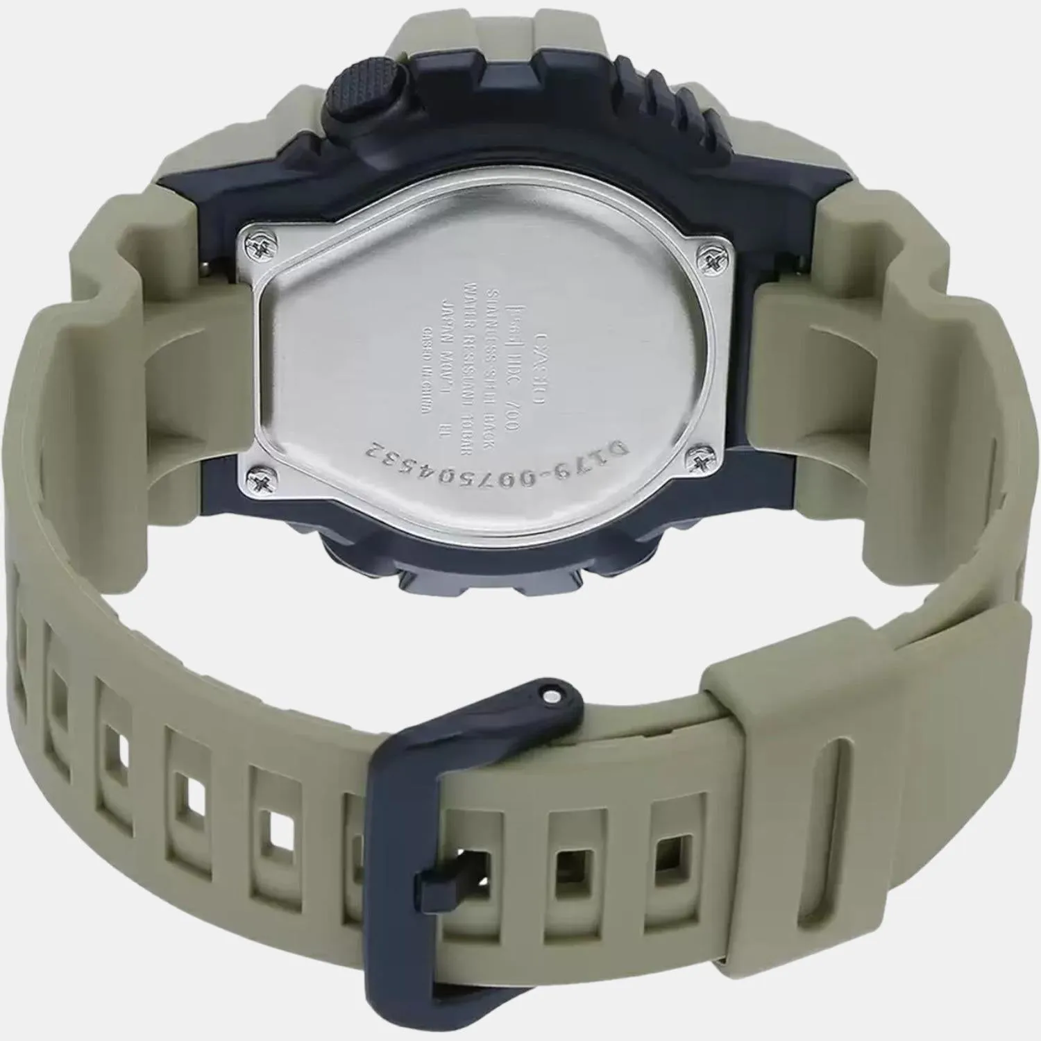 Youth Men's Green Digital Resin Watch D179 - HDC-700-3A3VDF